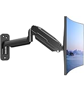 LIFTGO Monitor Wall Mount for 13 to 32 Inch Computer Screens, Height Adjustable Single Wall Mount...