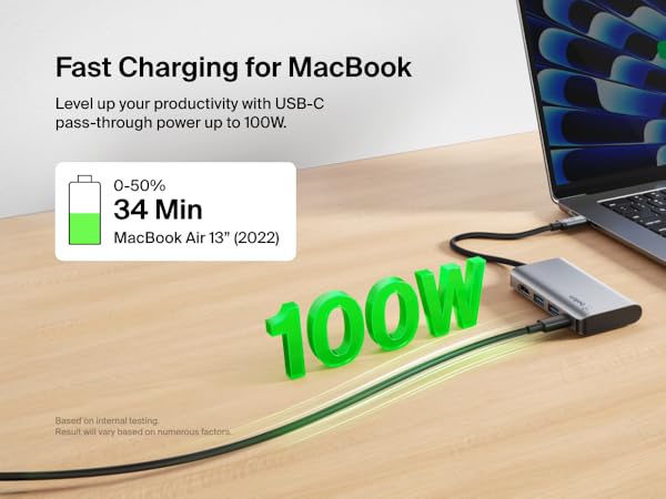Belkin Connect USB-C 4 in 1 Multiport Hub