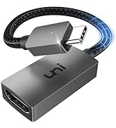 uni USB C to HDMI Adapter 4K, High Speed HDMI to USB-C Adapter, Type C (Thunderbolt 3/4) HDMI Con...