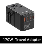 170W Universal Travel Adapter