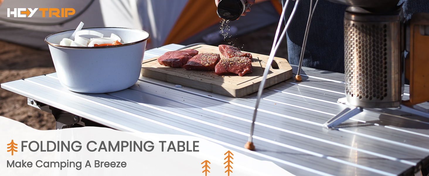 folding camping table