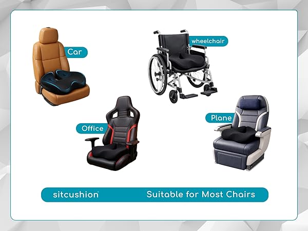 seat cushion for car, gaming chair pillow, office cushion