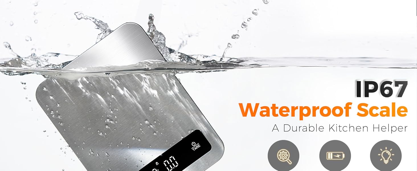 BakFee Waterproof Scale