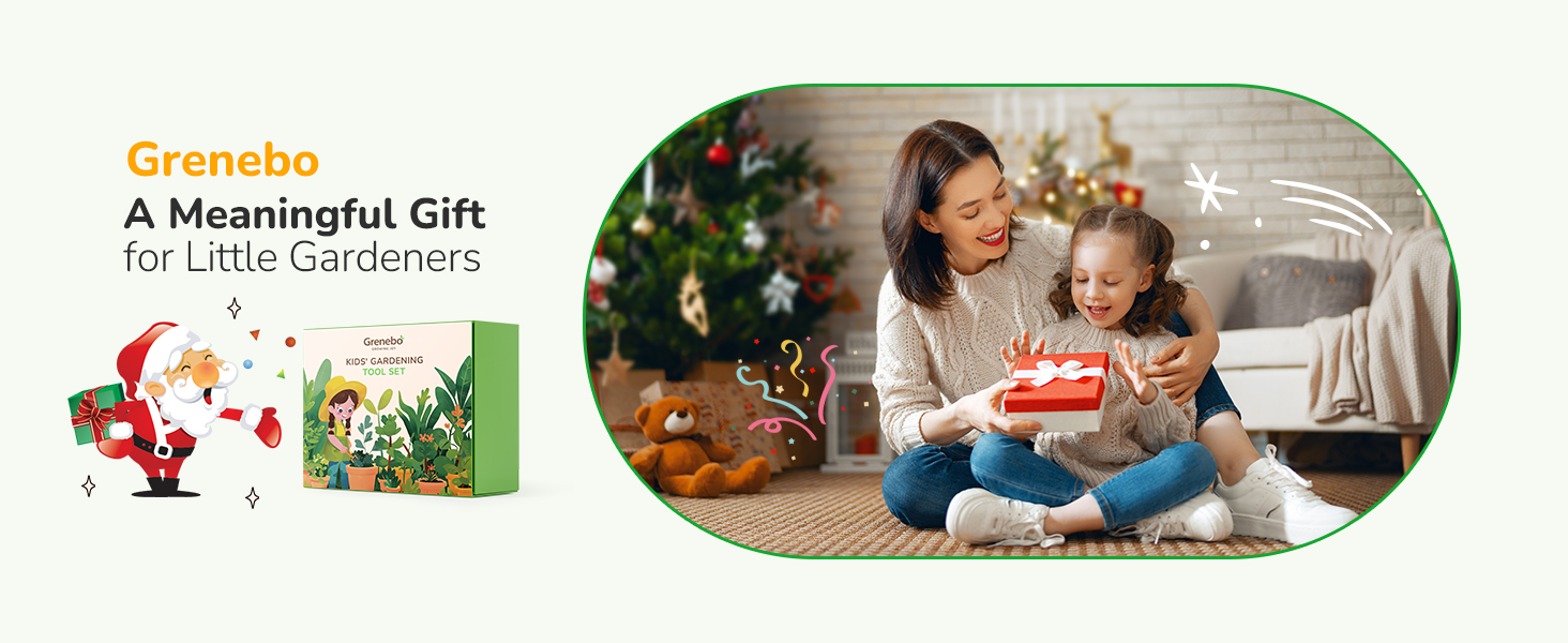 Kids garden set, a great gift choice for kids on their way to growing up about gardening!