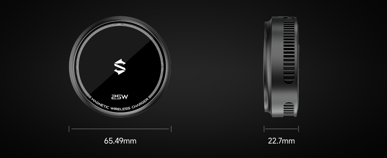 Black Shark Wireless Charger with Cooling Fan