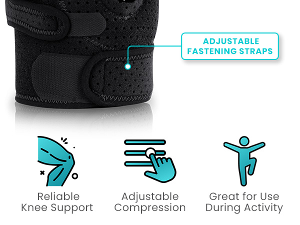 medical grade knee brace patellar support knee brace for tennis players metal hinge knee brace