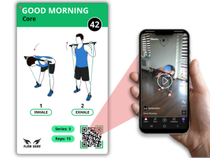 workout flash cards deck for women and m pilates themed gifts stretched fusion reviews pilates