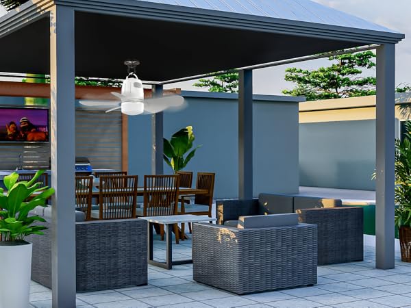 Gazebo Fan Light