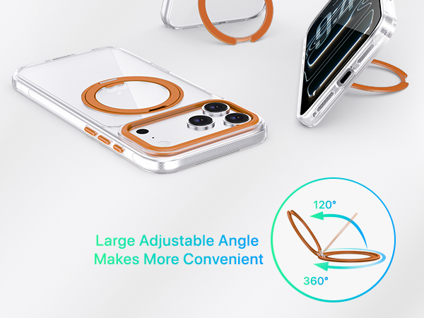 Large adjustable angle