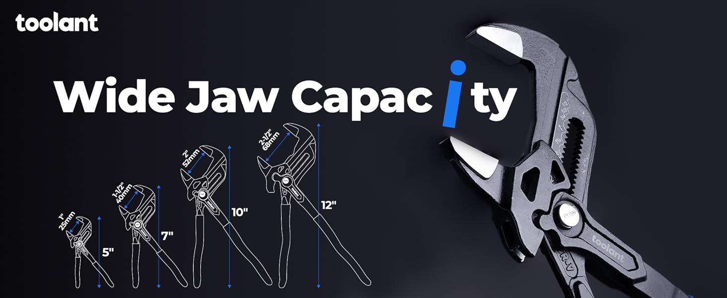 Wide Jaw Range