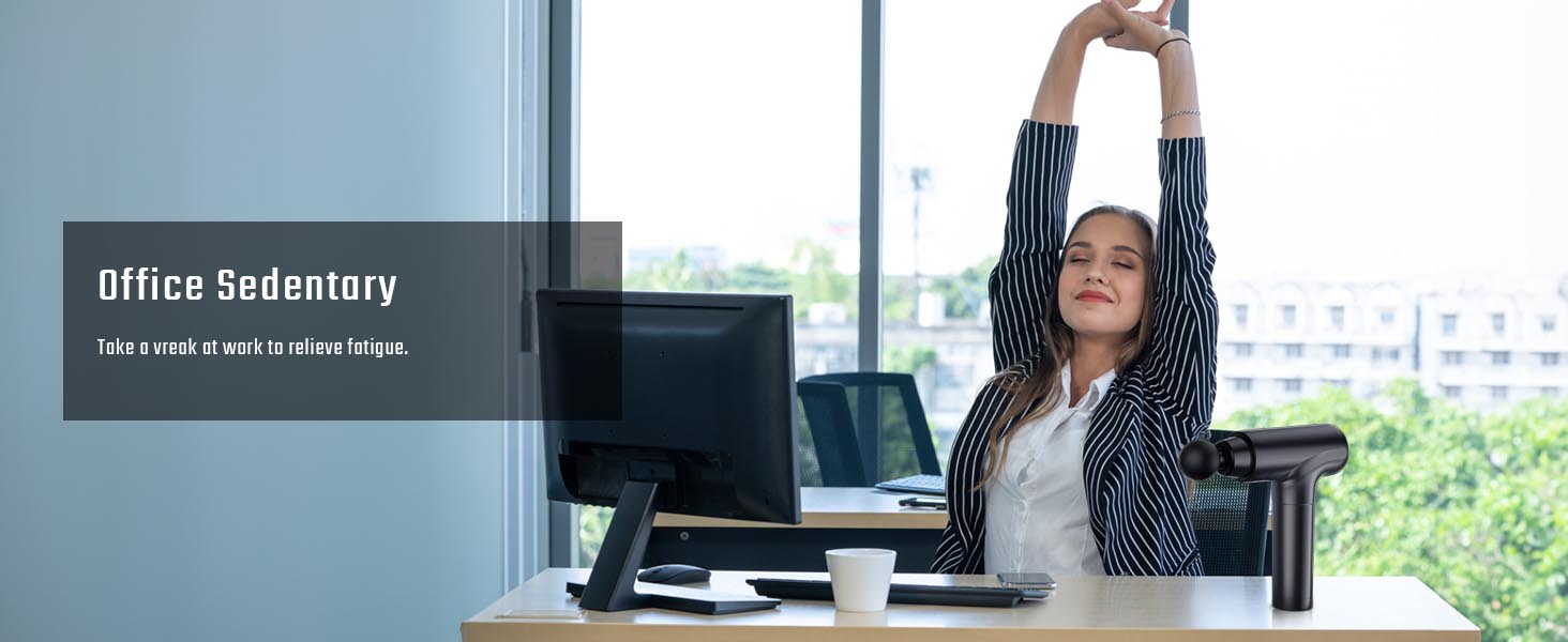 cotsoco Massage Gun with Heat for Pain Relief, Deep Tissue Percussion Massager with 20 Speeds