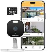 AlfredCam Plus 2 Smart Home Security Camera 2.5K, WiFi 2.4 &amp; 5GHz, Indoor/Outdoor, IP65 Waterproo...