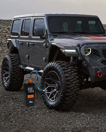 portable tire inflator