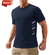 TACVASEN Mens Athletic Short Sleeve Shirts Workout Dry Fit Running Rash Guard UPF 50+ Breathable ...