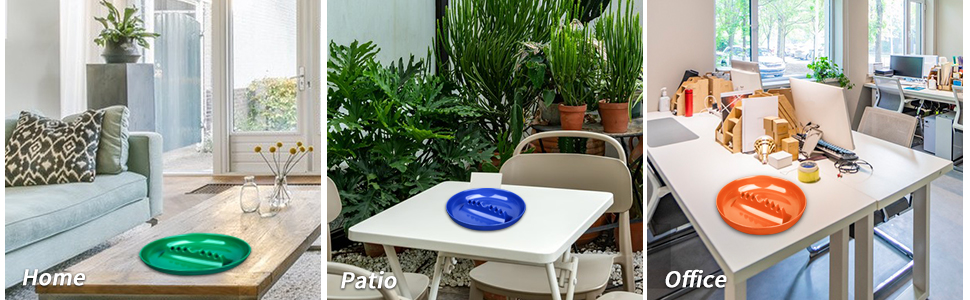 garden décor bowl for smoking weed outdoor decorations for patio funny ashtray with lid cool