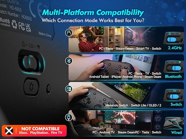 2.4G game controller