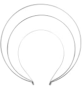 Silver Goddess Headpiece - Multi-layer Hair Crown with Metal Base, DIY Hair Hoops for Women and G...