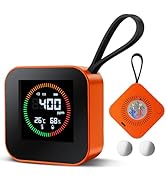 3-in-1 Portable Carbon Monoxide Detector | UL-Compliant CO Detector, Temp, Humidity Monitor for T...