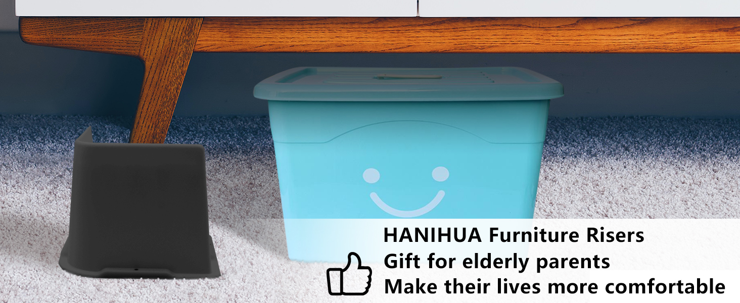 Bed furniture risers