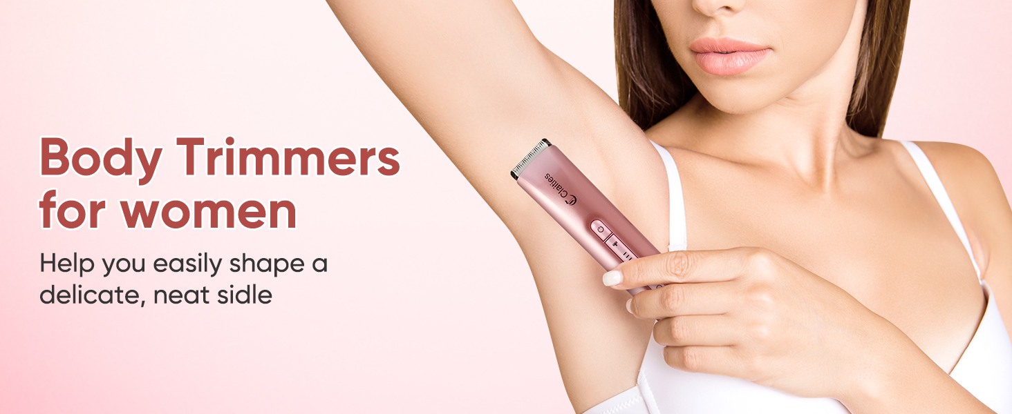 2 in 1 Women Electric Shaver Dual Head Bikini Trimmer for Women