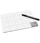 SHOWPIN Professional Magnetic Project Mat: Non-Slip Backing &amp; Dry Erase Pen | Prevents Lost Screw...