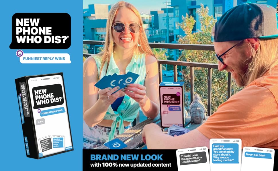 party game new phone who dis