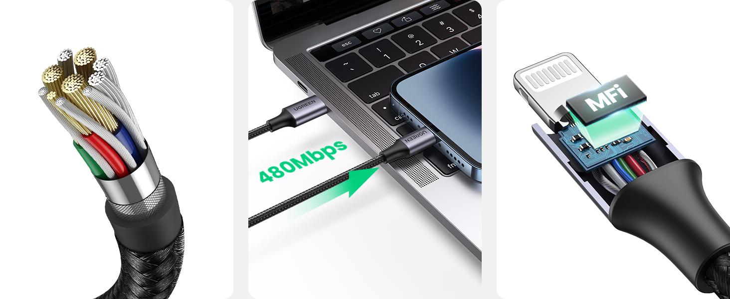 type c to lightning cable