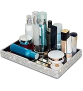 Jewelry or Makeup Storage Box Organizer Display Storage Case Desk for Dresser, Bathroom, Bedroom,...