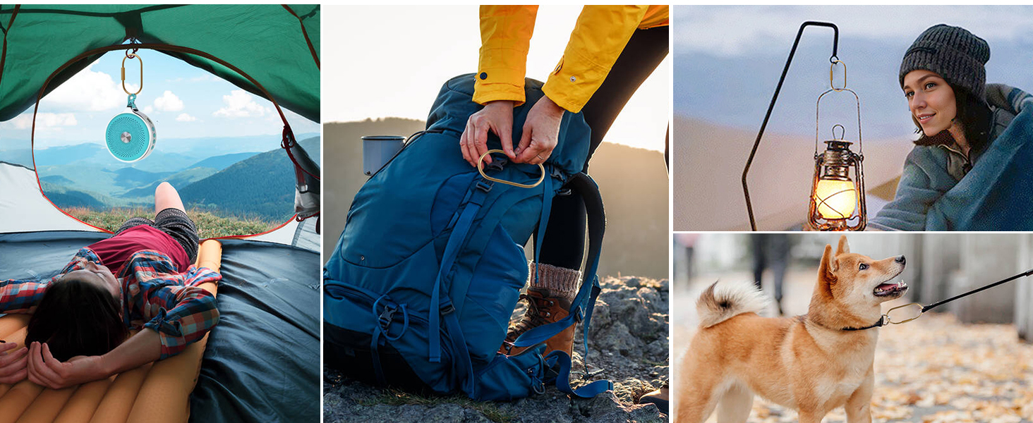 10 Pcs Gold Brass Key Rings