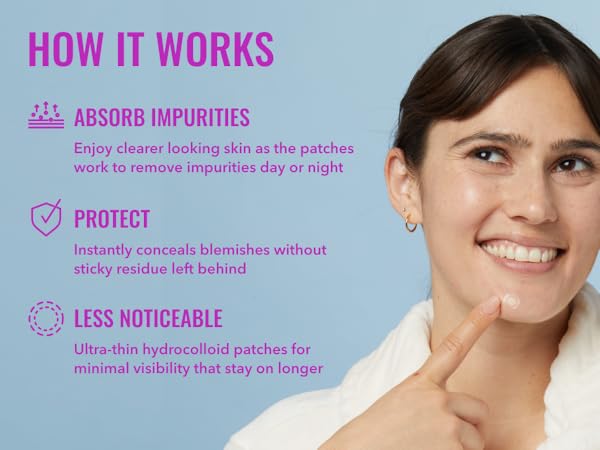 How it works: Absorbs impurities, protects and is less noticeable