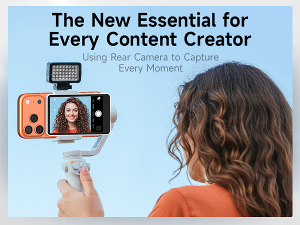 SYNCO M4 phone vlog mirror screen