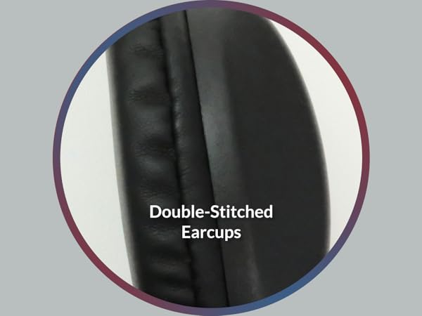 Closeup of a student sitting at their desk, featuring the AC-4000 3.5mm classroom headset