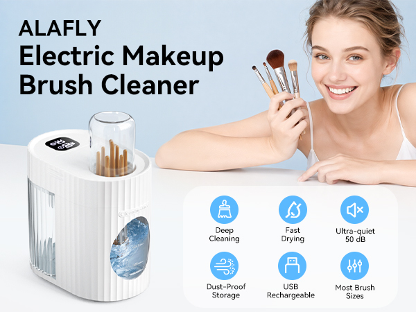 Electric Makeup Brush Cleaner