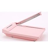 Guillotine Paper Trimmer, Mini Compact Paper Cutter, 1/4-Inch Grid for Precision Cutting, Straigh...