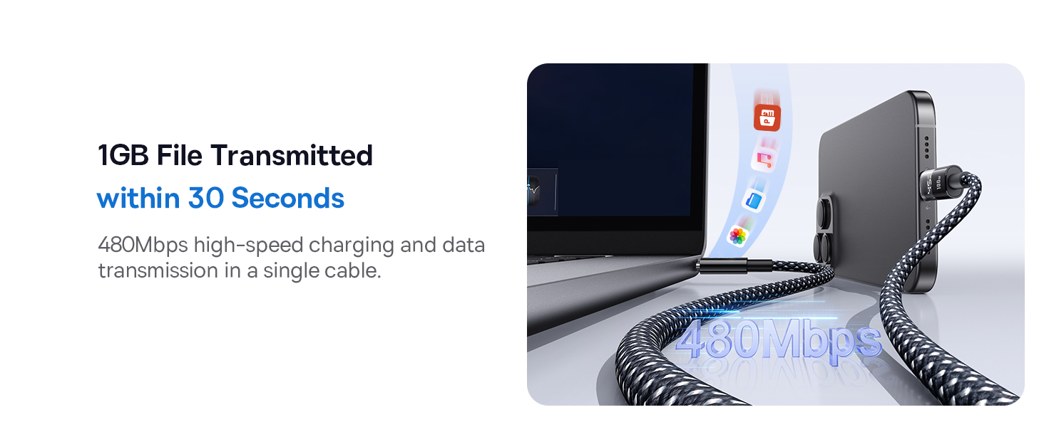 100w usb c cable with led display
