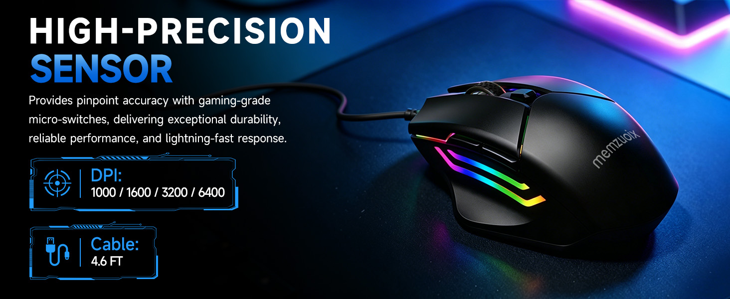 Wired RGB Keyboard and Mouse Combo