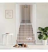 Joyofcife Extra Tall Cat Gate for Doorway – 75.2“ Pressure-Mounted Transparent Cat Gate for Pets,...