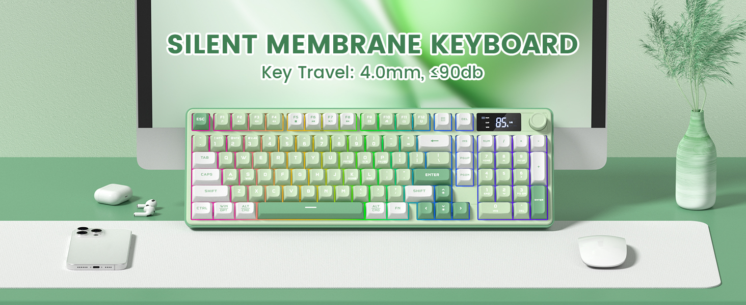 SILENT MEMBRANE KEYBOARD