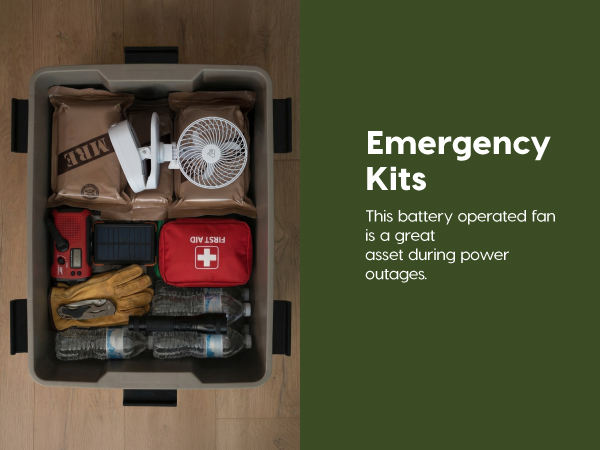 emergency kit battery operated wireless 