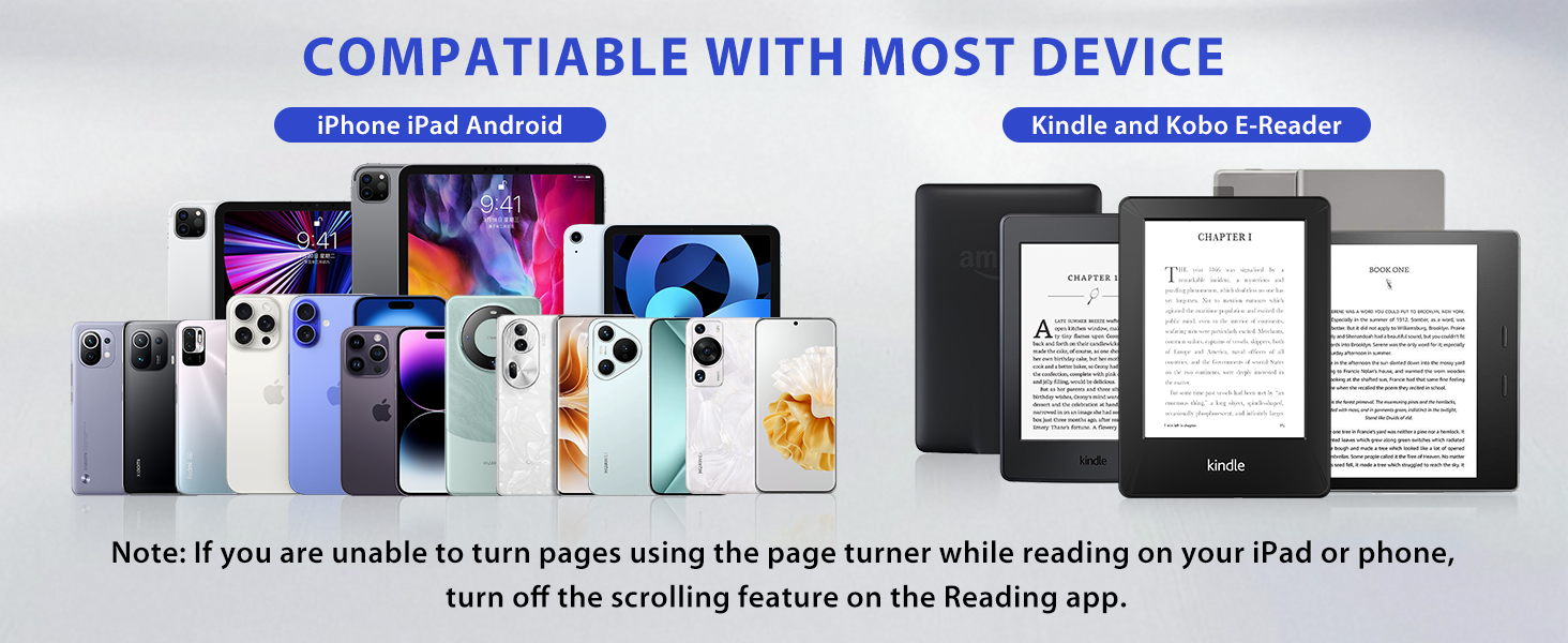 Remote Control Page Turner for Kindle