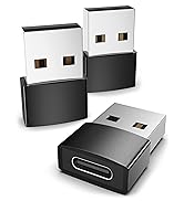 USB C Female Adapter Black