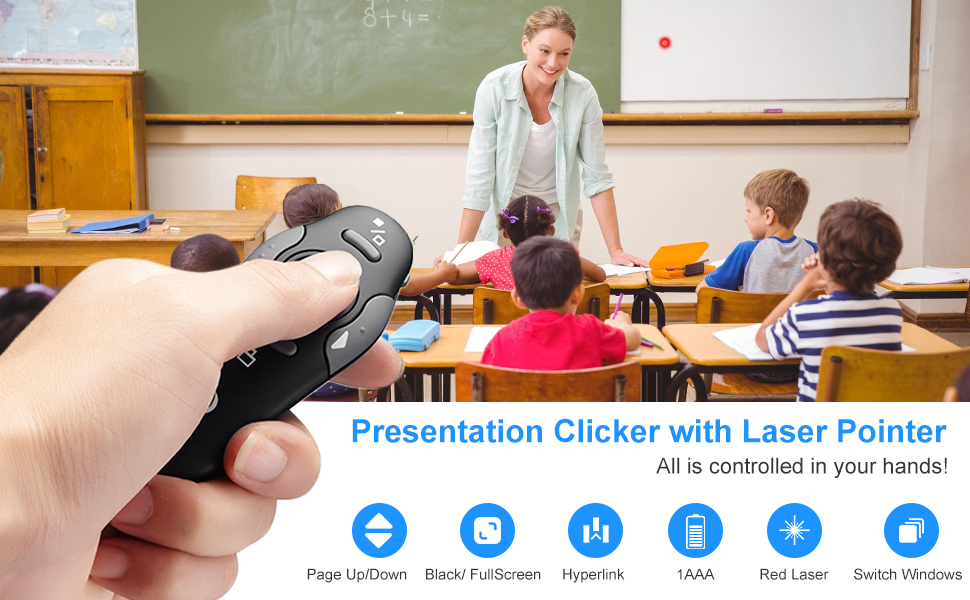 wireless presenter remote 