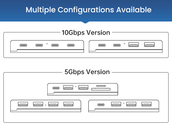 Multiple Magnetic USB Hub