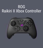 ASUS ROG Raikiri II Xbox Wireless Gaming Controller – 2.4GHz/BT/3.5mm, TMR Joysticks, Anti-Slip G...