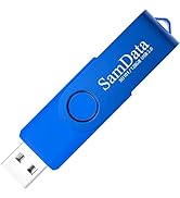 SamData 128GB USB Flash Drives 1 Pack 128GB Thumb Drives Memory Stick Jump Drive with LED Light f...