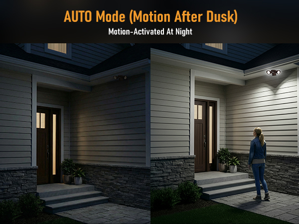 outdoor motion light