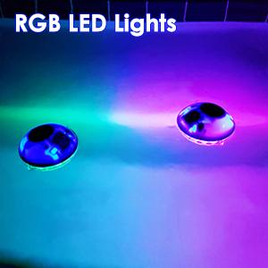 pool speakers with lights