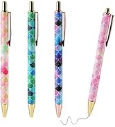 WY WENYUAN Cute Pens, Fine Point Smooth Writing Pens, Personalized Ballpoint Pens Bulk, Flair Col...