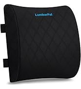 LumbarPal Lumbar Support Pillow for Office Chair Back Support Lumbar Pillow for Car, Gaming, Offi...