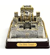 Mingzhang Hand-Painted Second Temple of Jerusalem Resin Model -Tabernacle Model Museum-Quality Bi...